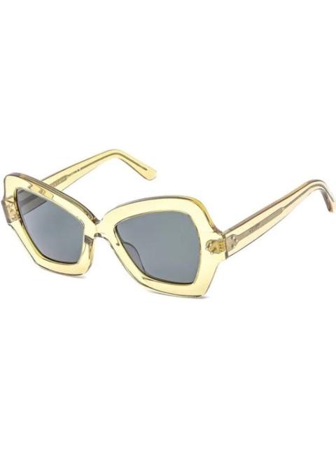 CELINE Celine Blue Butterfly Ladies Sunglasses CL40067I 47V 54