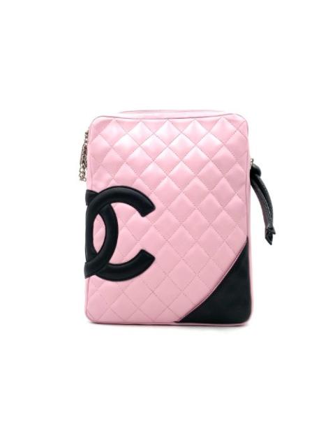 CHANEL Chanel No. 9 Pink Cambon Crossbody Bag