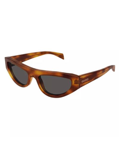GUCCI Gucci Grey Cat Eye Ladies Sunglasses GG1919S 004 55