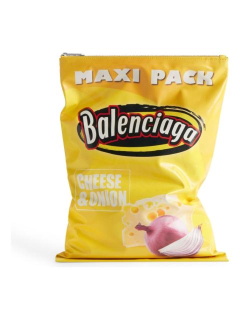 BALENCIAGA Balenciaga Chips Bag 'Yellow' 7414522AA4O7209