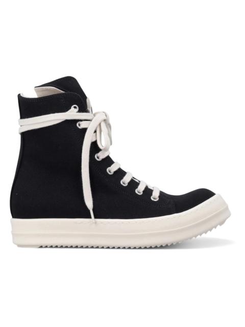 Rick Owens DRKSHDW Rick Owens DRKSHDW Temple Vegan Sneaks High Black Milk (Women's)