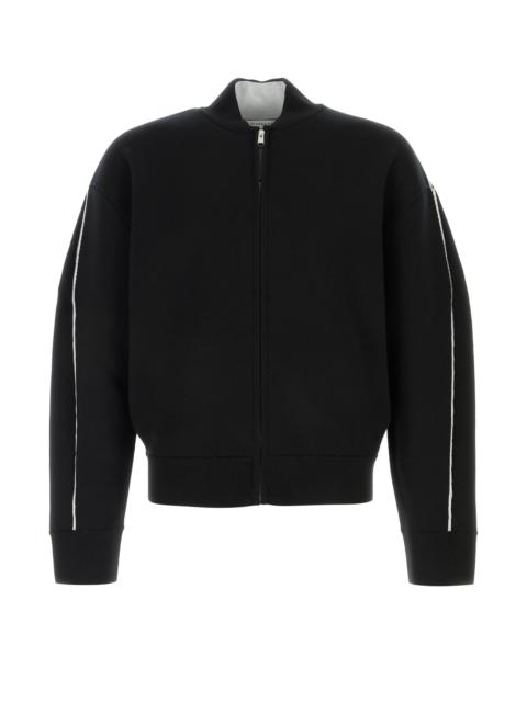 Givenchy Black stretch wool blend cardigan
