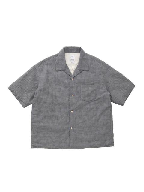 visvim WALLIS DOWN SHIRT S/S SANTOME GREY