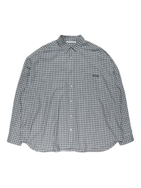 Acne Studios Acne Studios Men Checked Cotton Shirt