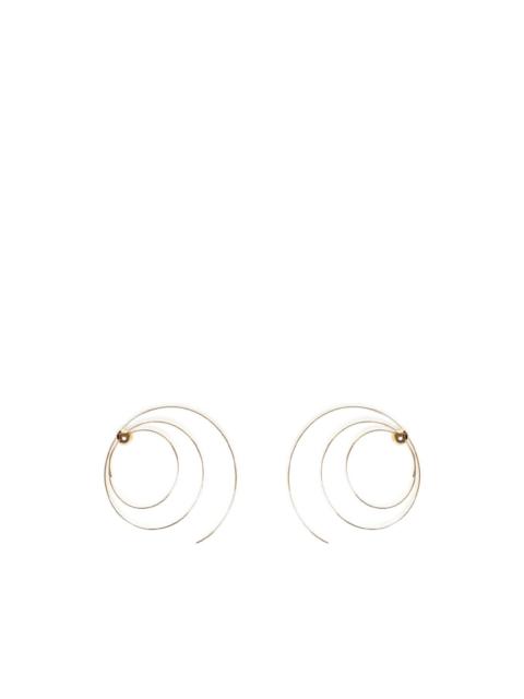 Alaïa spiral earrings