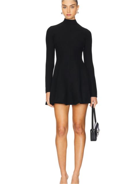 Fleur du Mal Knit Long Sleeve Corset Dress