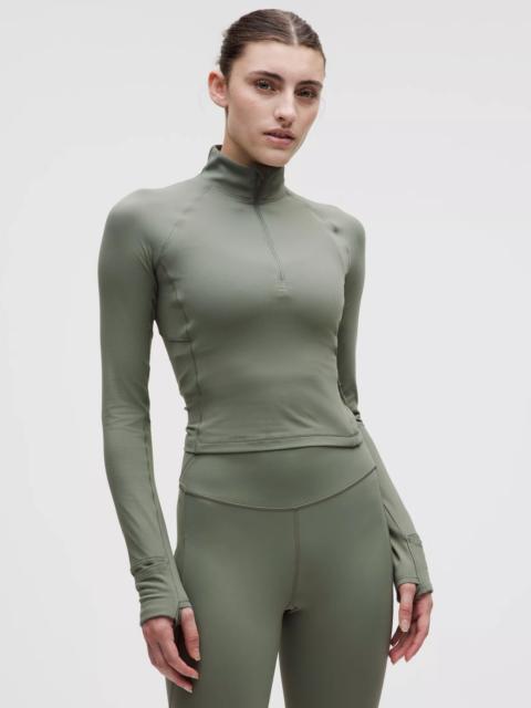lululemon It's Rulu Cropped Half Zip *Updated