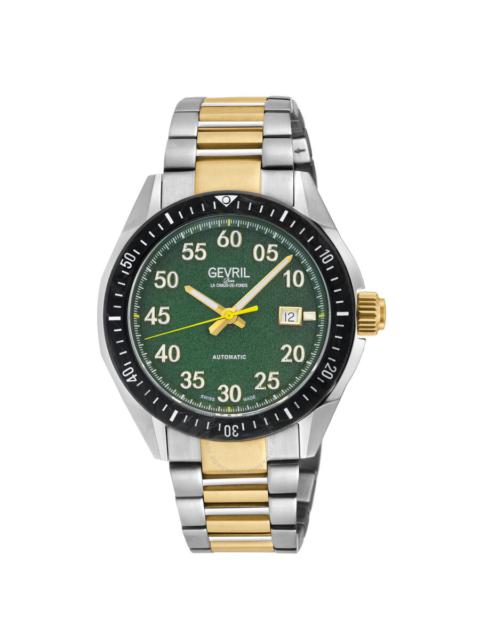 Other Designers Gevril Ascari Automatic Green Dial Men's Watch 48306B