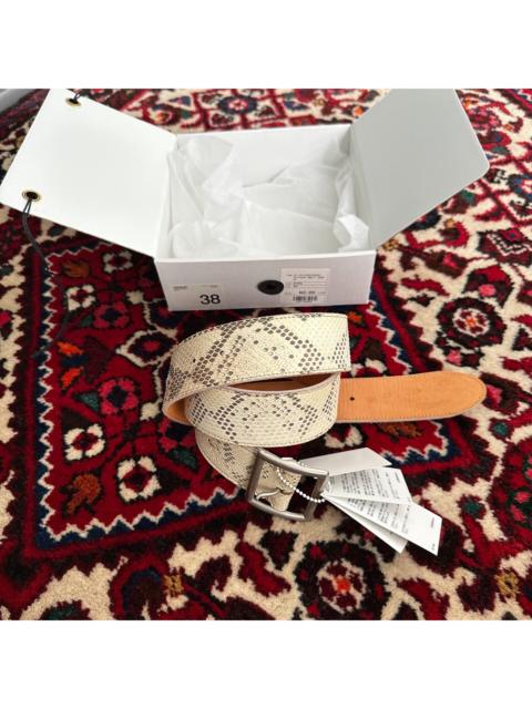 visvim visvim 20ss python belt 40mm w38 belt