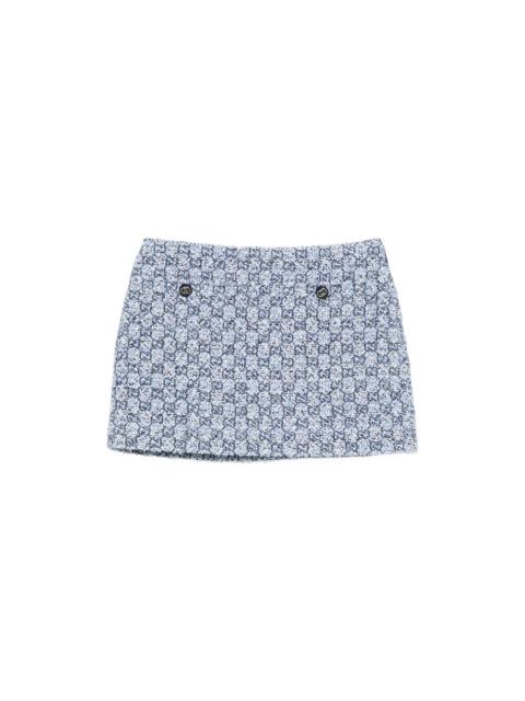 GUCCI Gg Tweed Mini Skirt