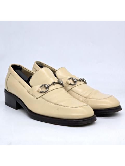 GUCCI Gucci by Tom Ford - Square Toe Horsebit Loafers