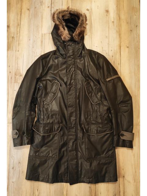 GUCCI PREVIEW Milano light waxed parka.Like Stone Island or Dior
