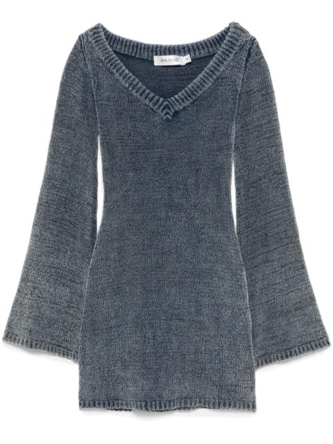 AYA MUSE knitted mini dress
