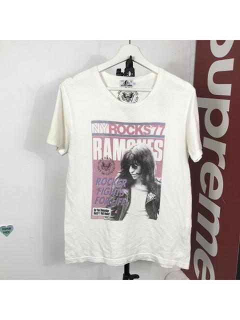 Japanese Hysteric Glamour Ramones punk rock77 GABBA HEY HEY