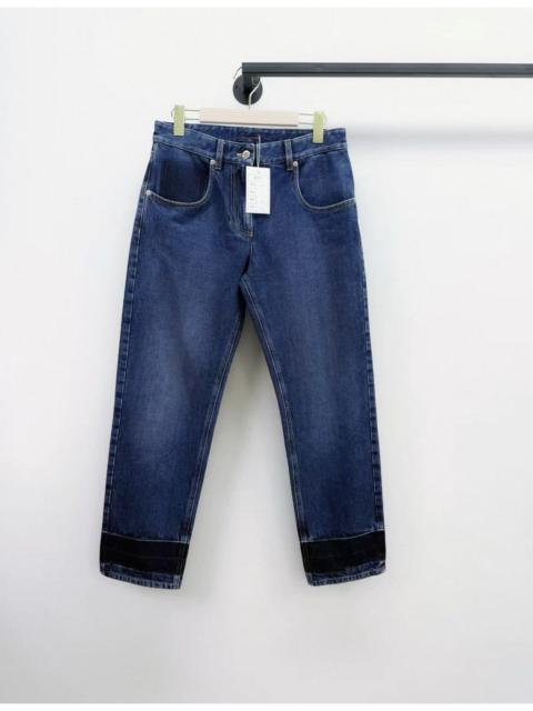 Louis Vuitton Louis Vuitton straight-leg jeans with contrasting dark denim cuffs