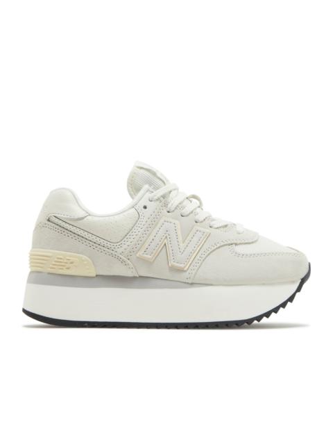 New Balance NEW BALANCE WMNS 574+ 'WHITE GREY'
