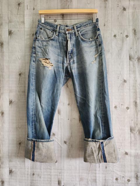 Other Designers Vintage Distressed Edwin Redline Selvedge Jeans