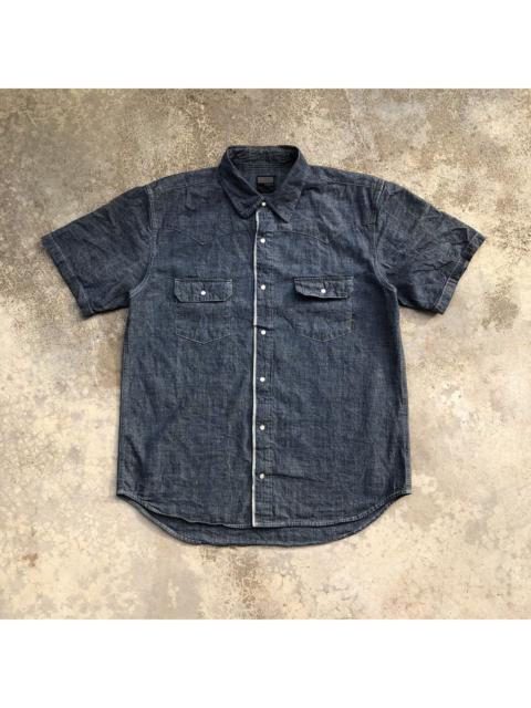 LEVI’S x FRAGMENT Design Selvedge Blue Denim Button Shirt