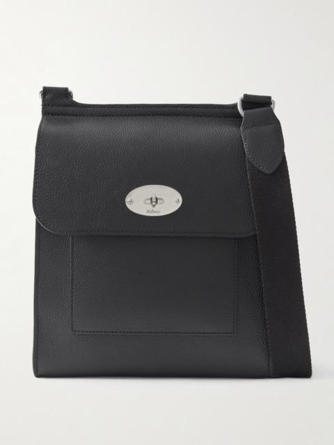 Mulberry Antony Full-Grain Leather Messenger Bag Black