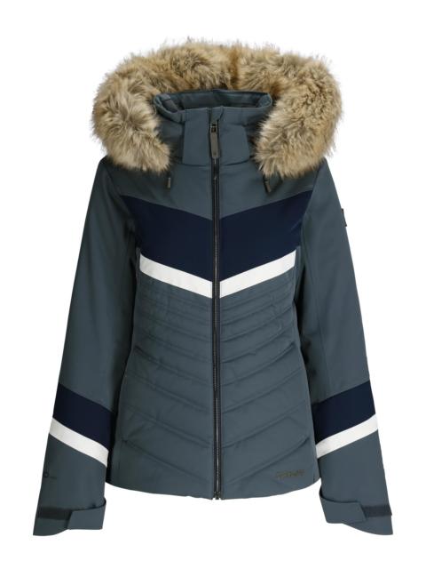 SPYDER Womens Primrose Jacket - Slate Blue