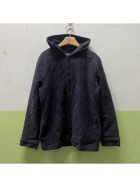 A.P.C. Rare Vintage A.P.C Zipper Hooded Jacket