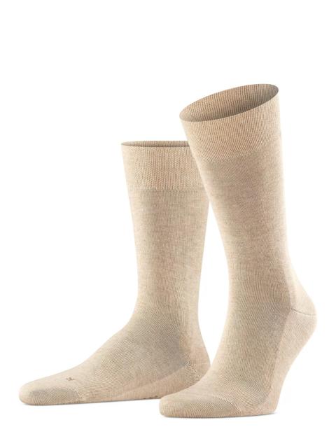 FALKE Sensitive London Cotton Blend Solid Socks