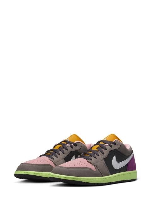 Jordan Nike Air Jordan 1 Low SE Sneaker in 005 Oilgy/white at Nordstrom