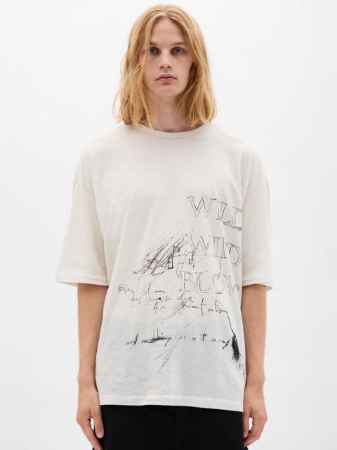 Ann Demeulemeester Dieter ''Wild Wind Blows'' High Comfort T