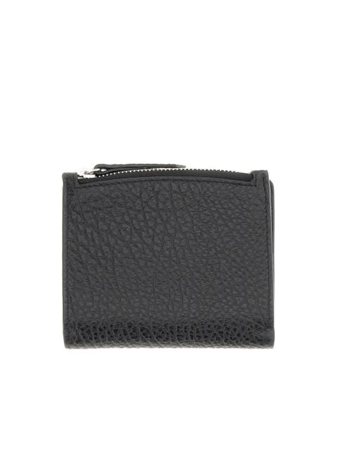 Maison Margiela Maison Margiela Four Stitches Leather Wallet Black