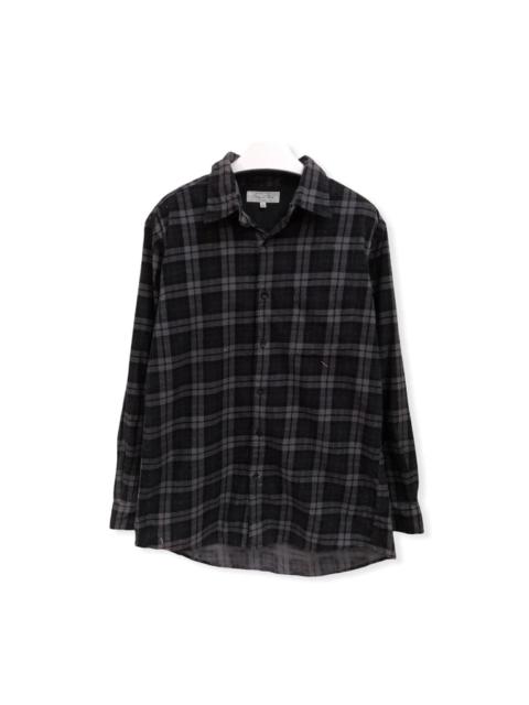 Other Designers Japanese Brand - Japanese Brand Plaid Tartan Flannel Shirt 👕