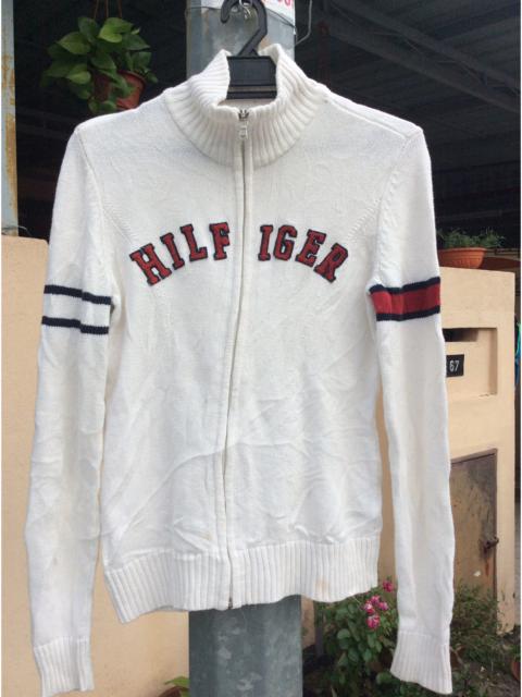 Other Designers Vintage - VINTAGE TOMMY HILFIGER KNITWEAR SWEATER NICE DESIGN