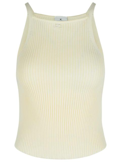 courrèges Courreges Ivory Viscose Blend Top Women