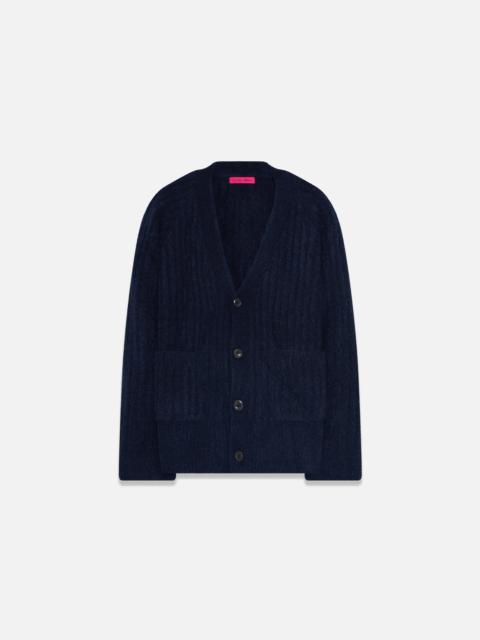 The Elder Statesman COZY RIB RELAXED CARDIGAN