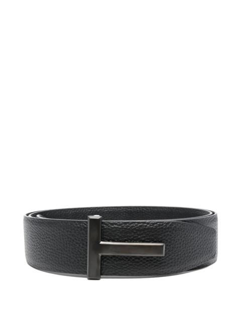 TOM FORD Tom Ford Logo-buckle Leather Belt