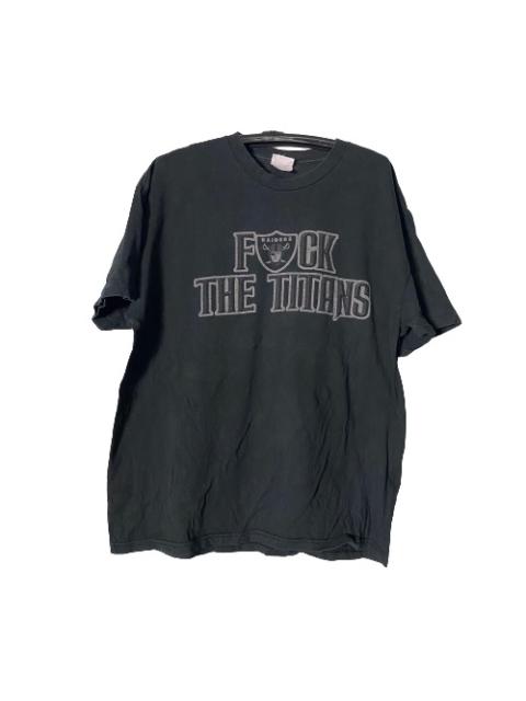 Other Designers Vintage - Vintage Raiders Shirt Fuck The Titans