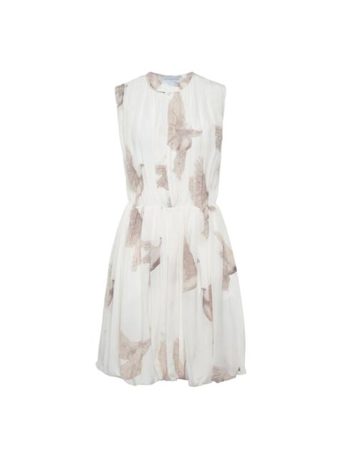 Stella McCartney Cdc Birds Drape Midi Dress