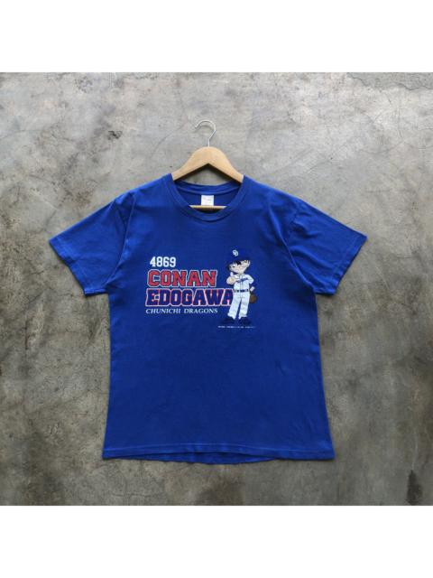 Other Designers Anime × Japanese Brand - Rare🔥Vintage ©️1996 ANIME DETECTIVE CONAN tshirt