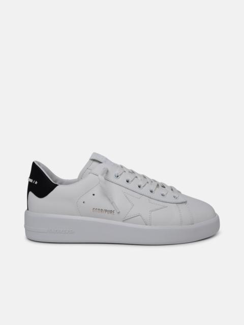 Purestar sneakers in white calf leather