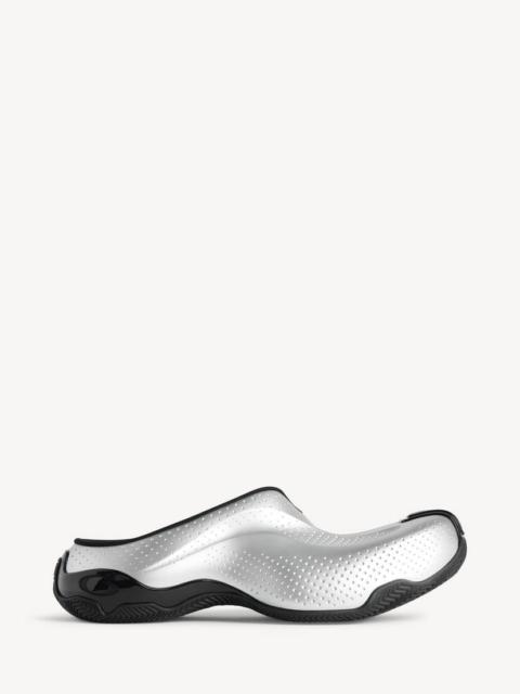 BALENCIAGA Men's Basketball Mule Sneaker in Silver/black