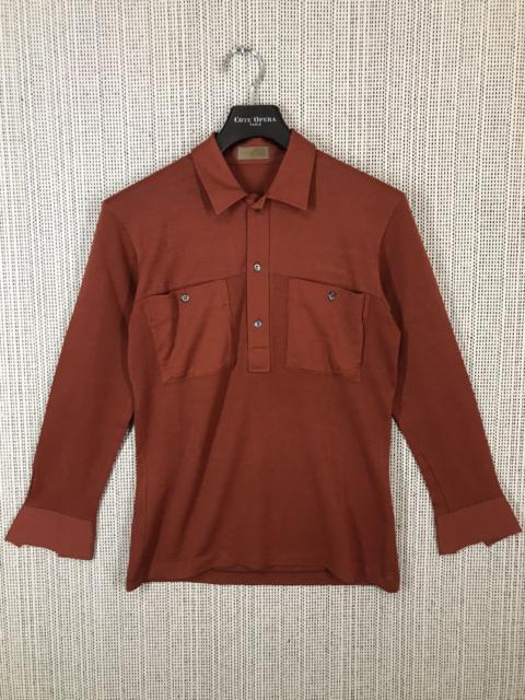 SAINT LAURENT ‼️VINTAGE YVES SAINT LAURENT SHIRT BUTTON UPS DOUBLE POCKET‼️