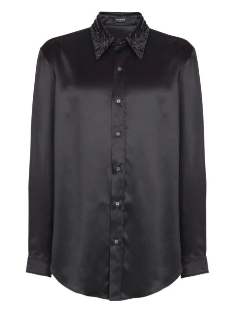 Balmain Balmain Crystal-embellished Shirt