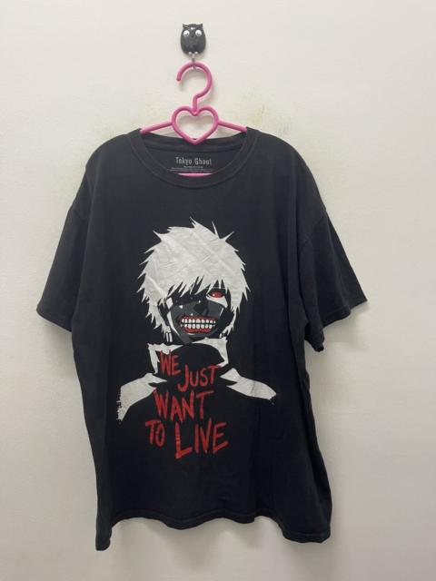 Other Designers Anime - Rare TOKYO GHOUL We Just Want To Live Tee
