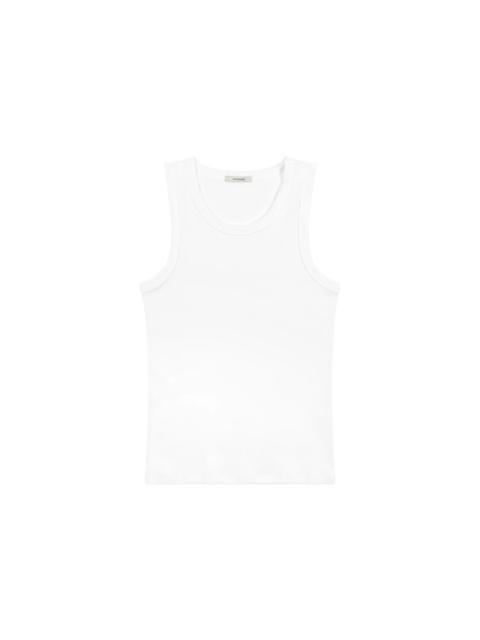 entire studios RIB TANK WHITE