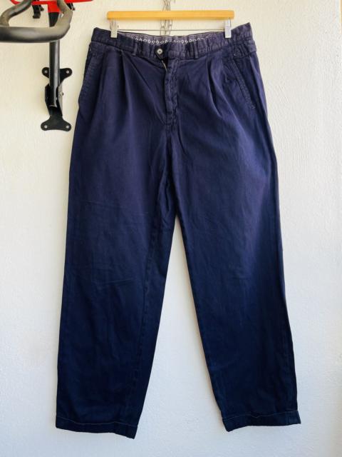 Other Designers Ermenegildo Zegna × Vintage - Ermenegildo Zegna Casual Baggy Throuser Pants Size 36