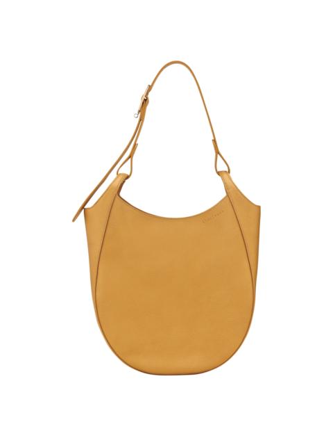 Longchamp Le Foulonné L Hobo bag Nutmeg - Leather