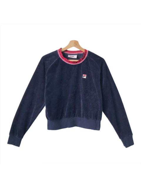Other Designers Vintage Fila Small Logo Flacce Crewneck Sweatshirt Size S