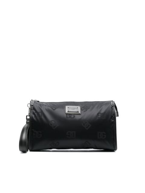 Dolce & Gabbana logo-plaque wash bag