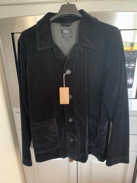 A.P.C. Cotton velvet jacket