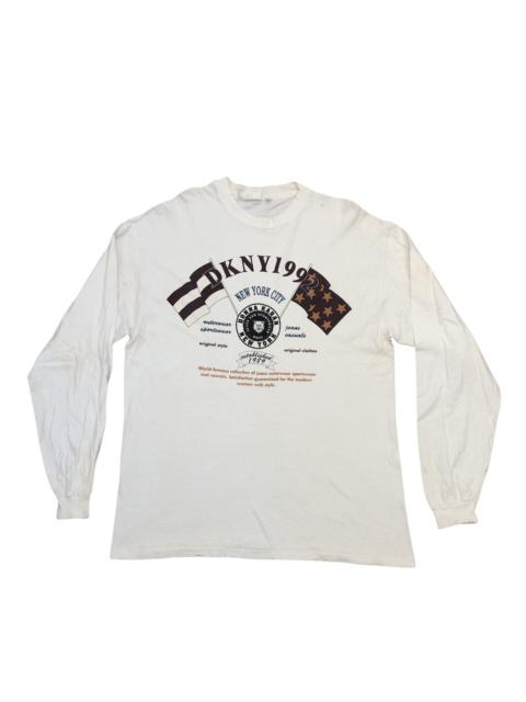 Other Designers Vintage - 1992 DKNY New York City Ls T Shirt