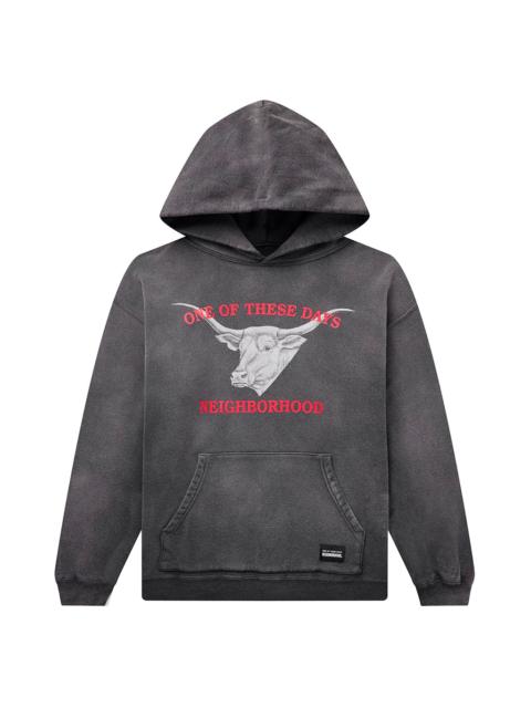 NEIGHBORHOOD NEIGHBORHOOD X ONE OF THESE DAYS L/S SWEAT HOODIE - BLACK